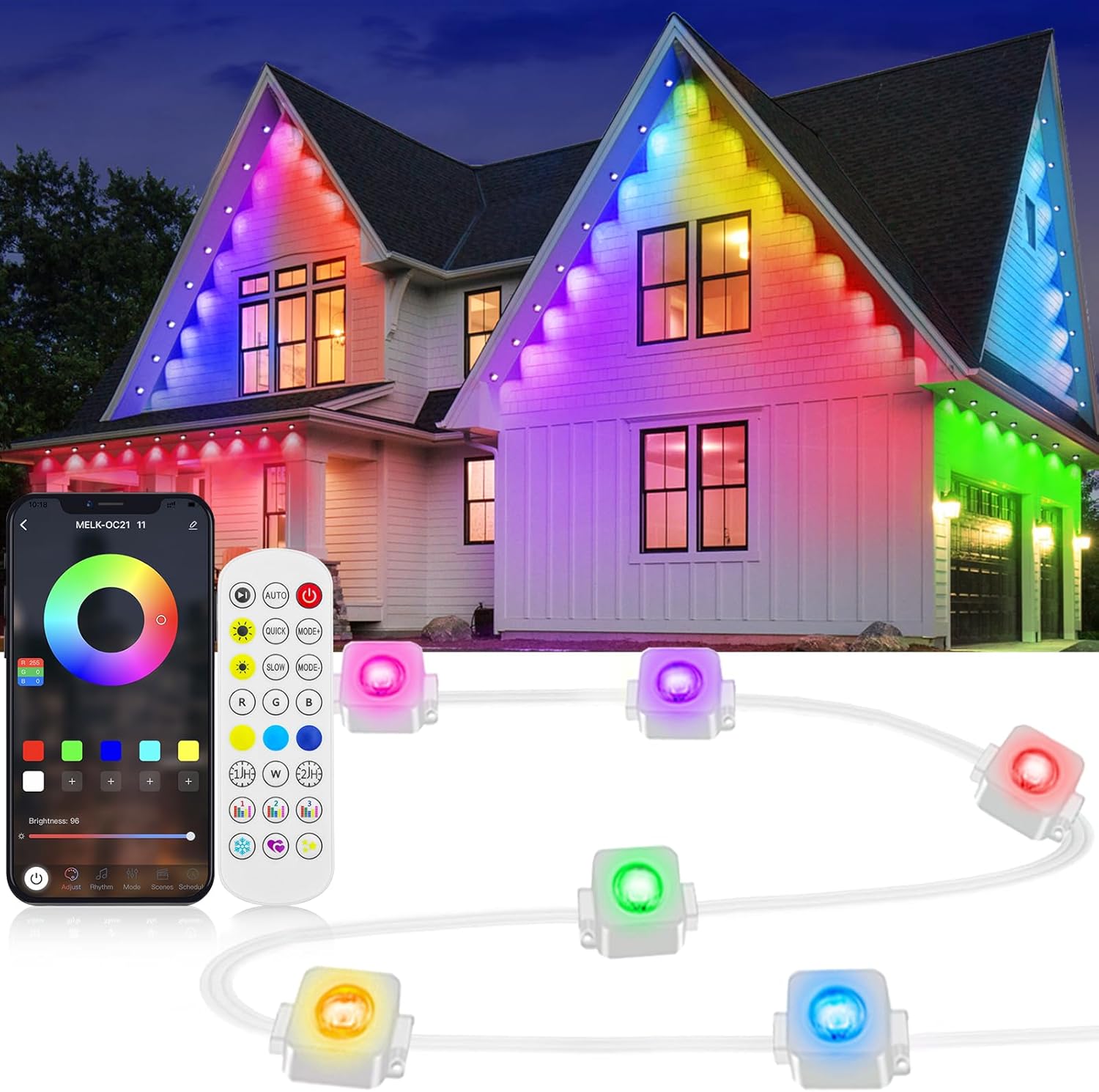 echosari Permanent Outdoor Lights