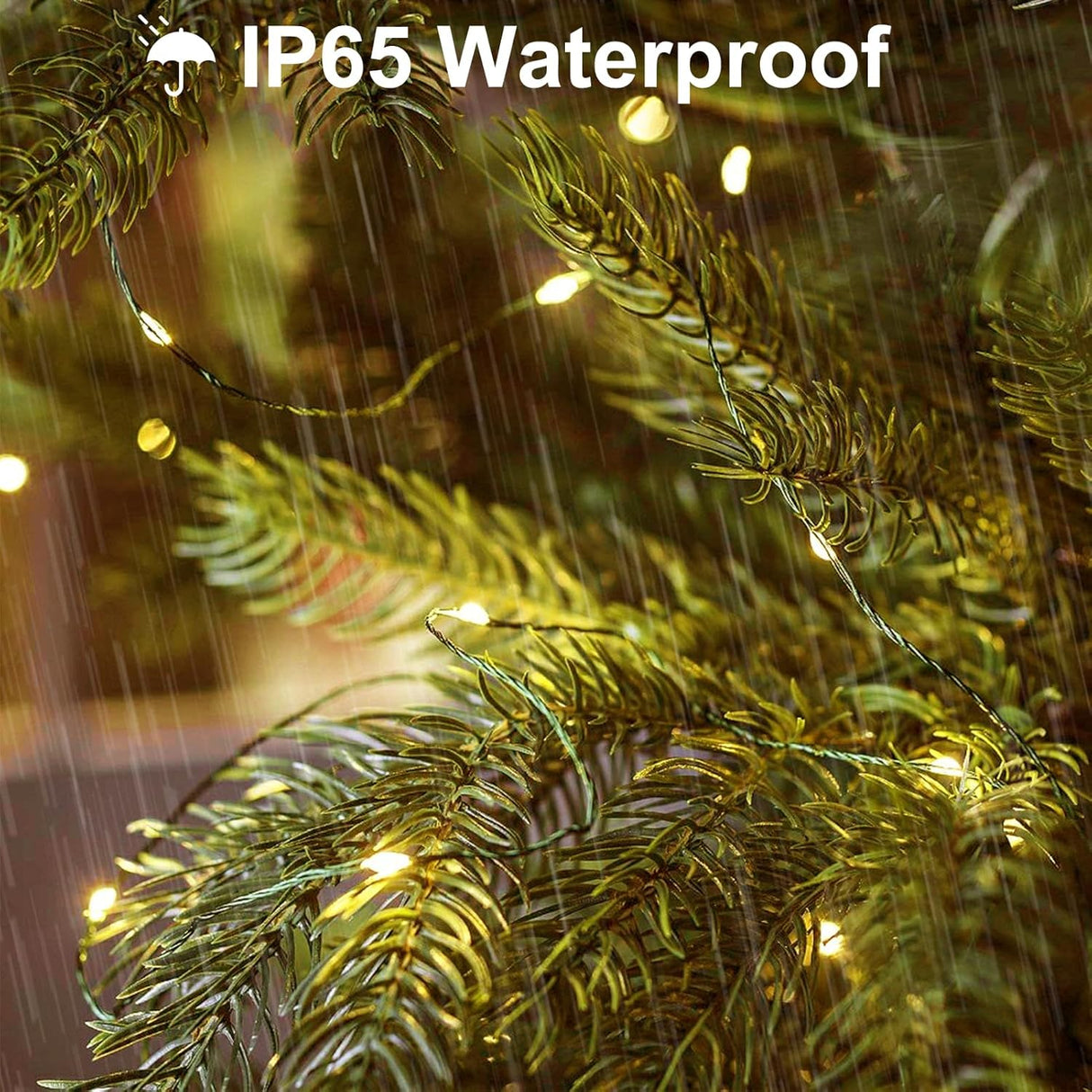 echosari 4 Pack Fairy Lights Battery Operated(Warm White)