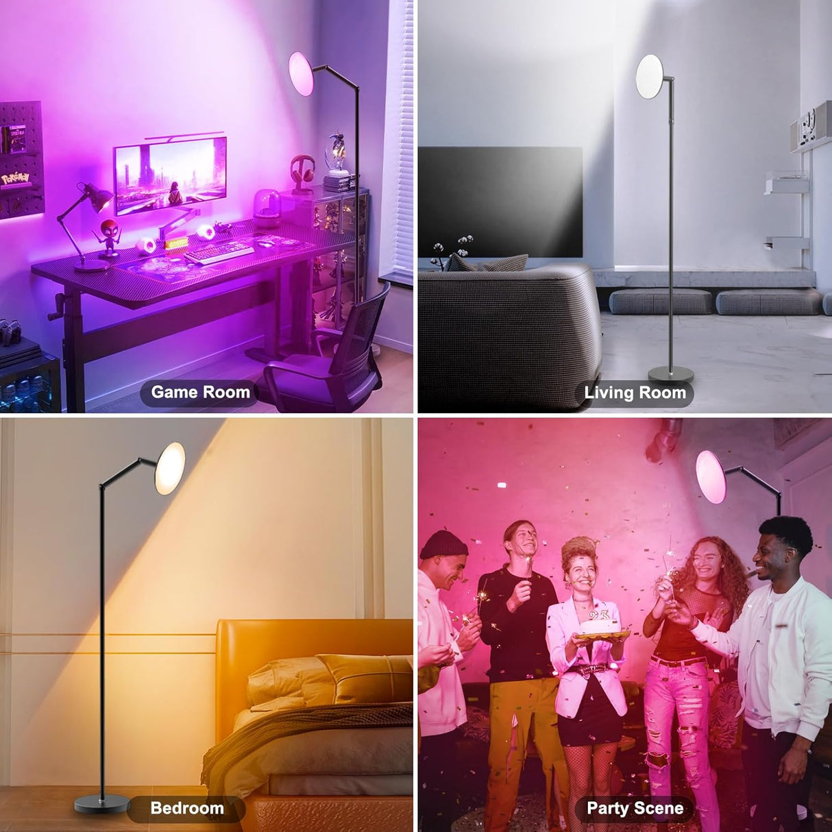 echosari Smart RGB Floor Lamp