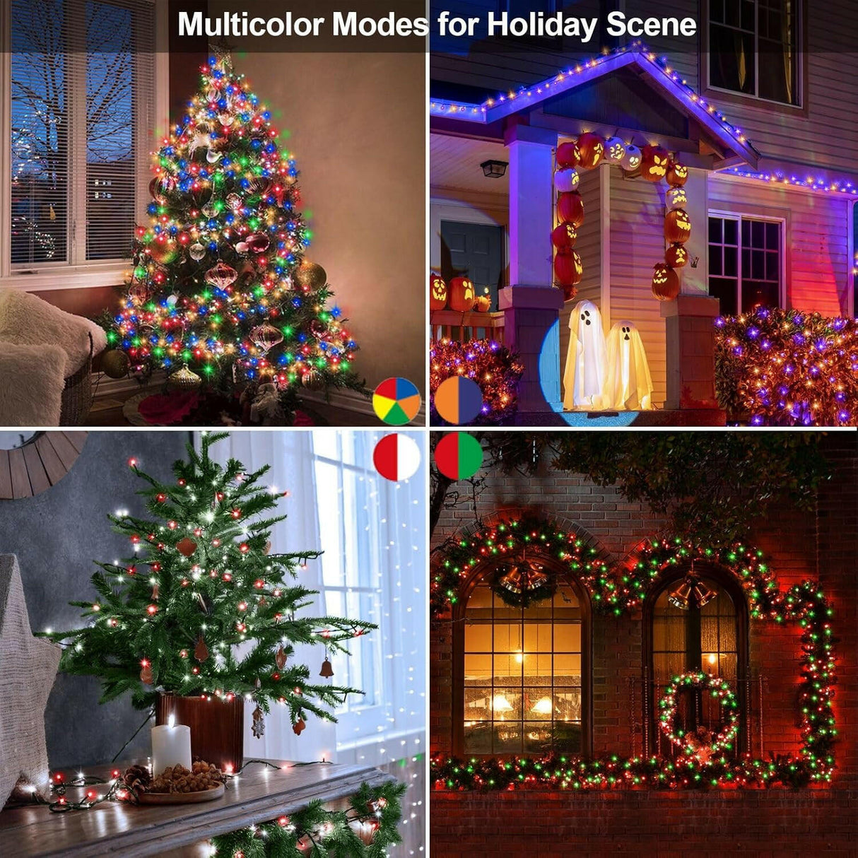 echosari Battery Operated Christmas String Lights