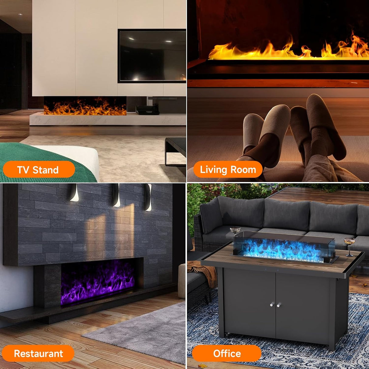 3D Vapor Fireplace