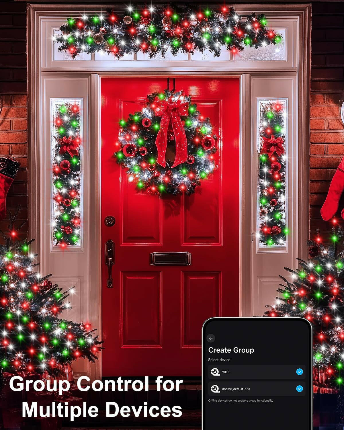 echosari Smart WiFi Fairy Lights
