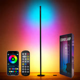echosari Smart RGBICW LED Corner Floor Lamp