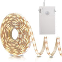 echosari Battery Operated Motion Sensor Cabinet Strip Lights(Warm White)