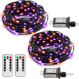 echosari 2 Pack Halloween String Lights