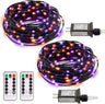 echosari 2 Pack Halloween String Lights