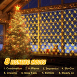 echosari Christmas Net Lights