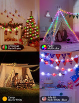 echosari Smart Globe String Lights