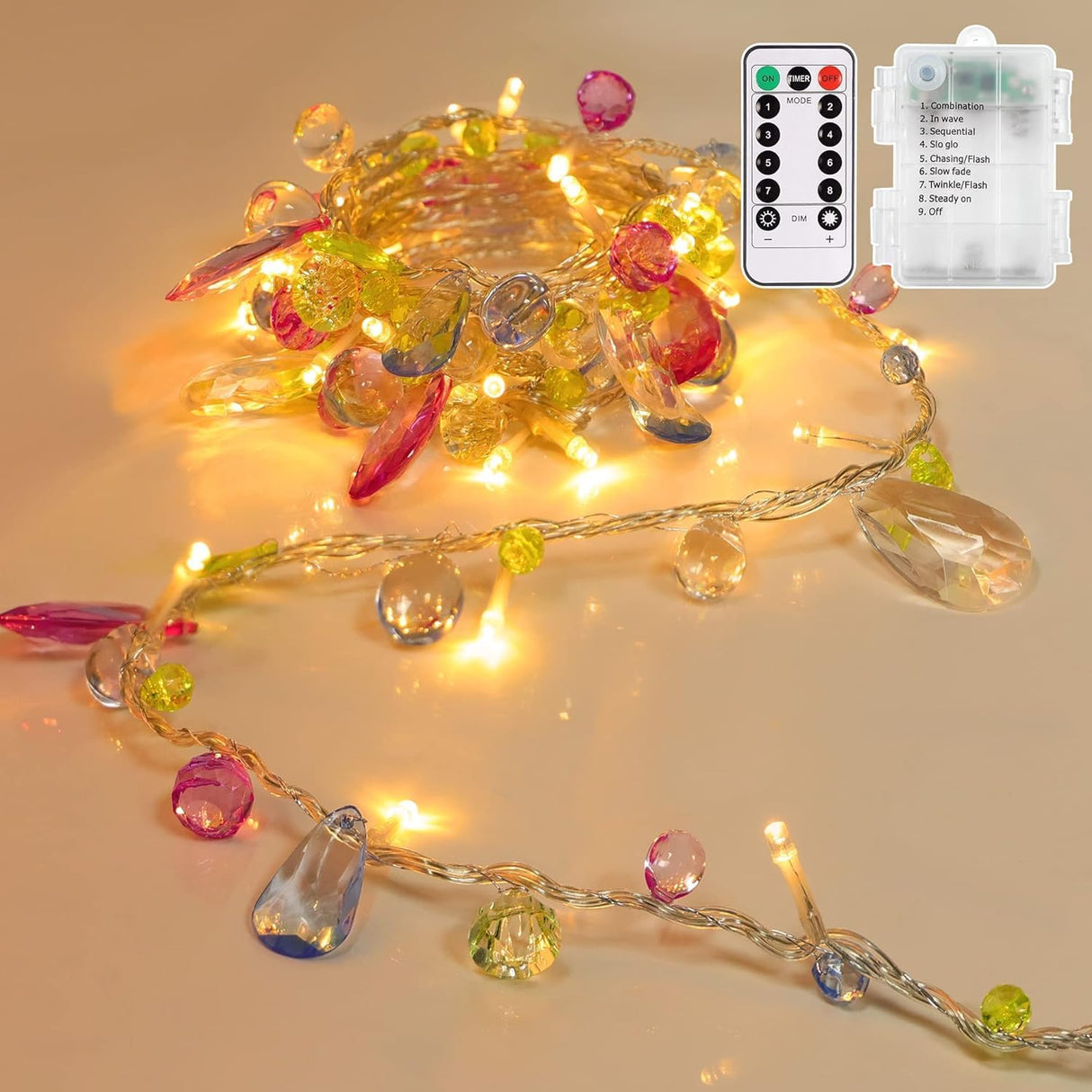 echosari Battery Operated Fairy String Lights