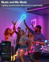 echosari 16.4ft Smart Neon Rope Lights USB