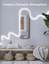 echosari Cool White Neon Rope Lights