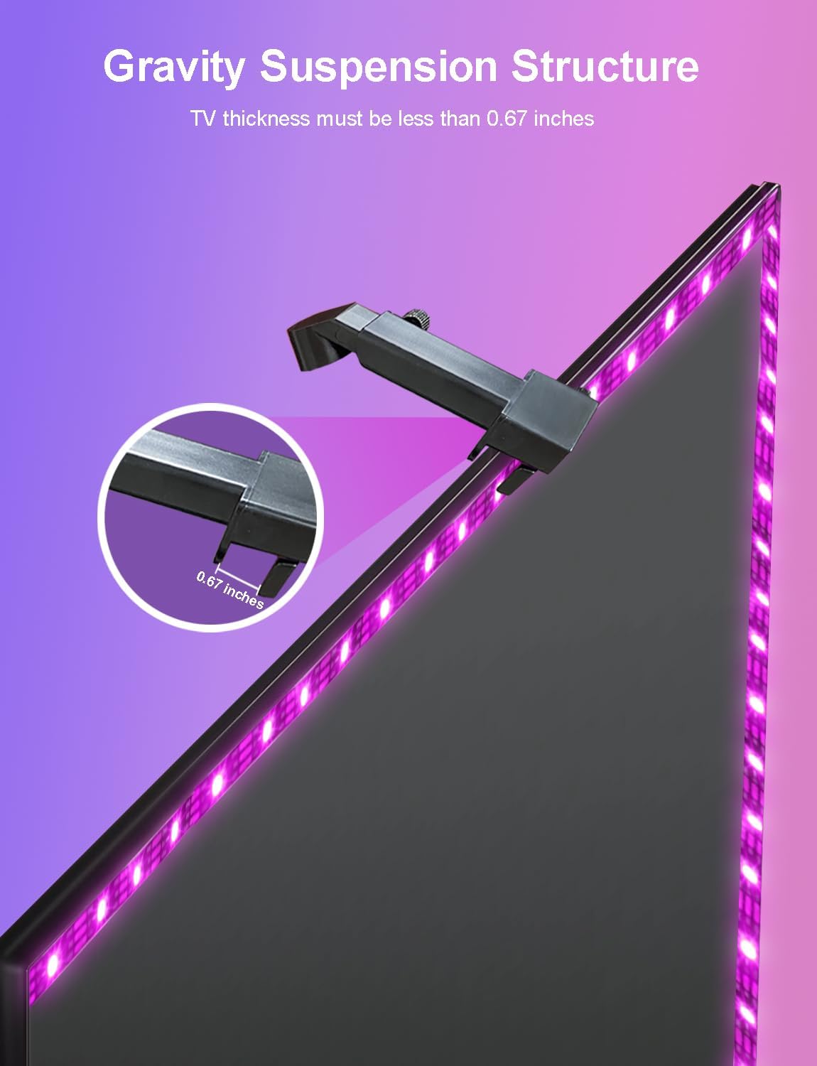 echosari Smart TV Backlight