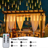 echosari Christmas Meteor Shower Lights