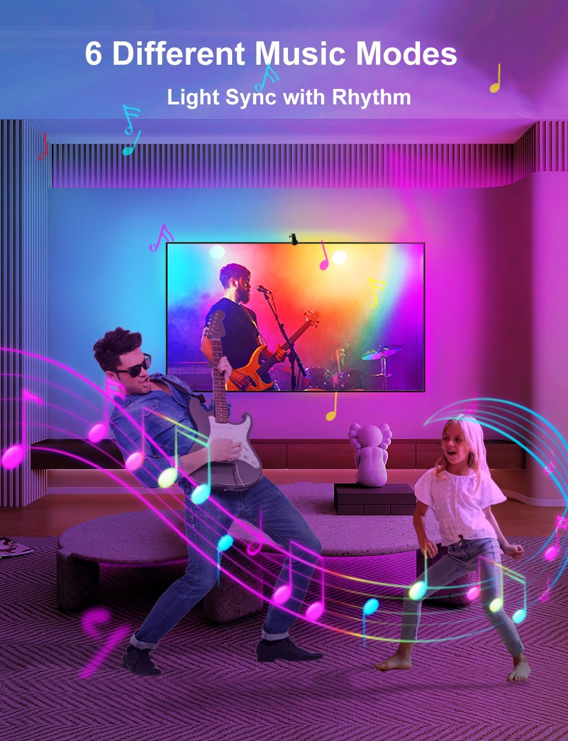 echosari Smart TV Backlight