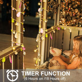 echosari Battery Operated Fairy String Lights