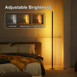 echosari Smart RGBICW LED Corner Floor Lamp