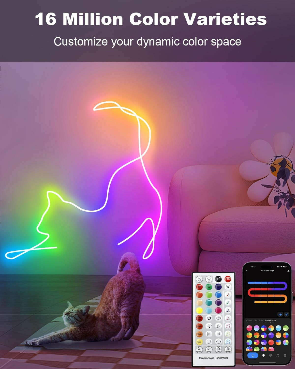 echosari Neon Rope Lights