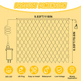 echosari Christmas Net Lights