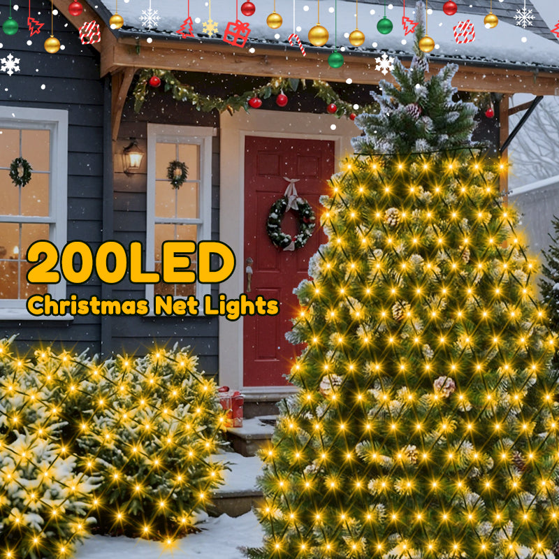echosari Christmas Net Lights