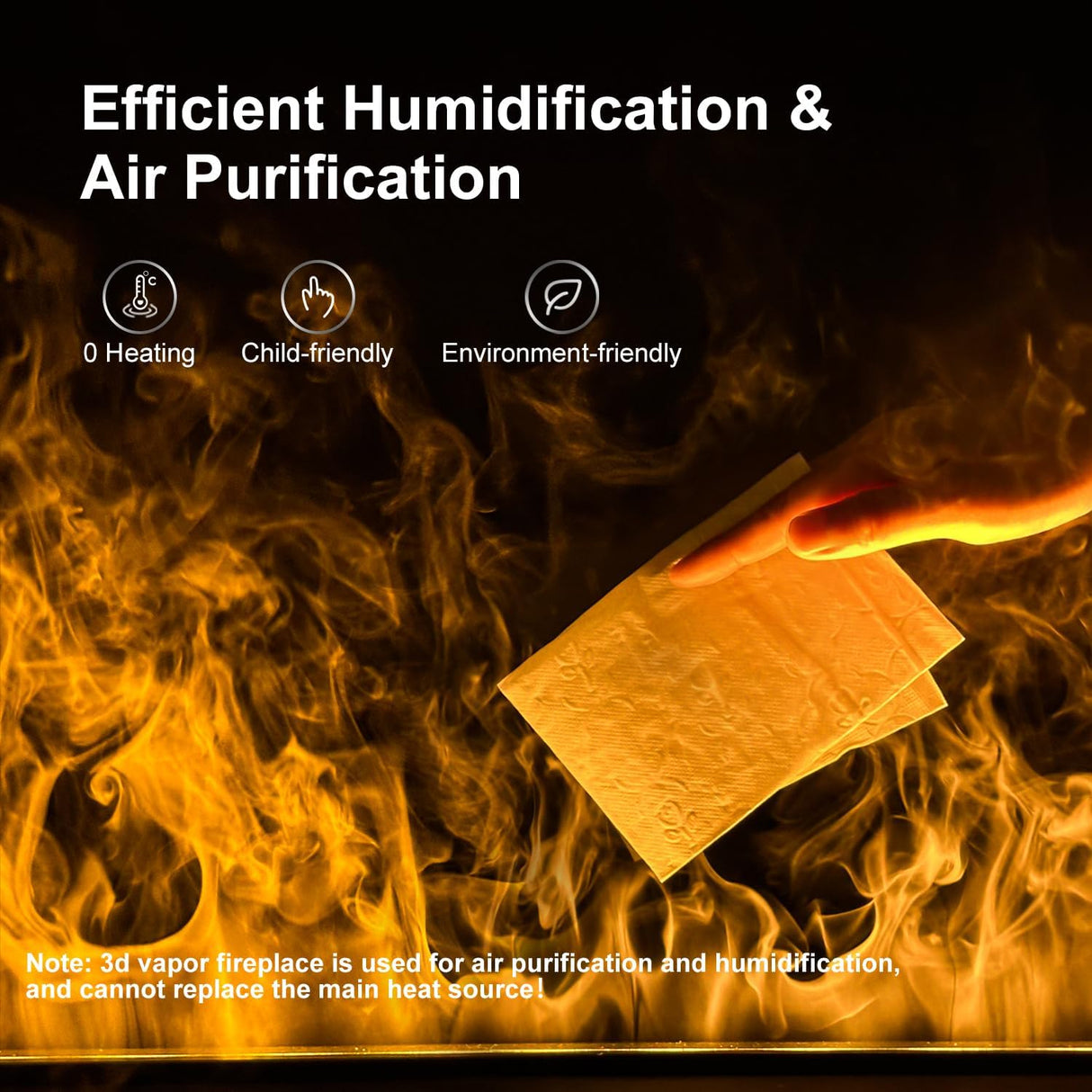 3D Vapor Fireplace
