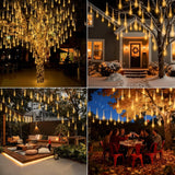 echosari Christmas Meteor Shower Lights