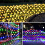 echosari Dual Color Changing Large Mesh Lights