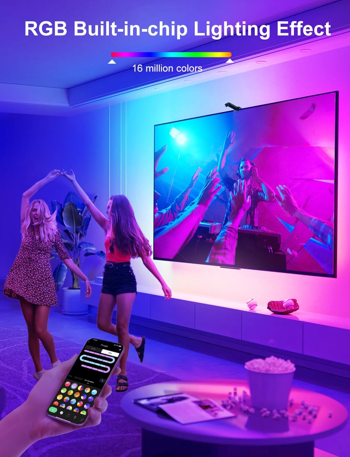echosari Smart TV Backlight