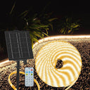 echosari Solar Strip Lights Outdoor