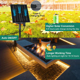echosari Solar Strip Lights Outdoor