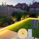 echosari 16.4ft Solar Strip Lights Outdoor