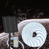 echosari 32.8Ft Solar Strip Lights Outdoor (Cool White)